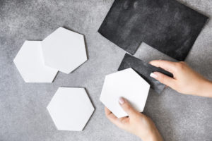 marble effect coaster