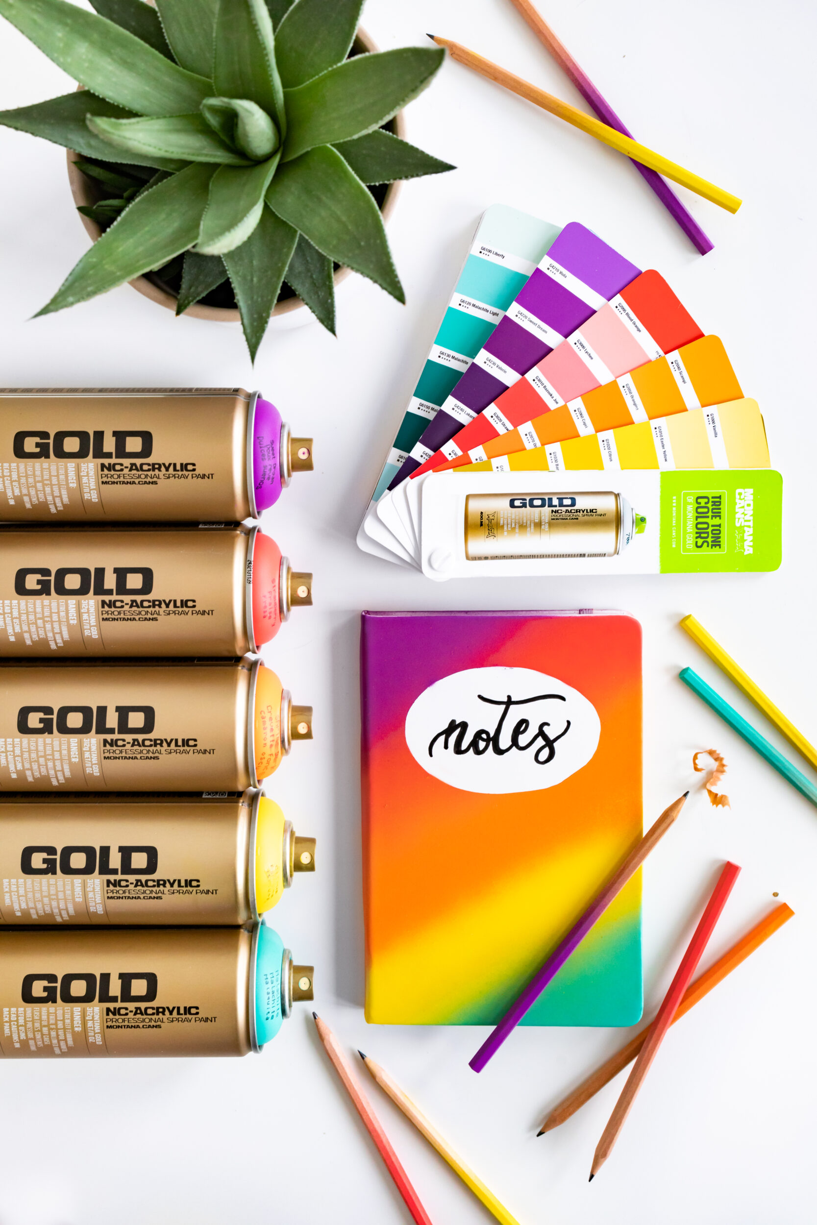 Montana Gold Spray Paint - Transparent Colors