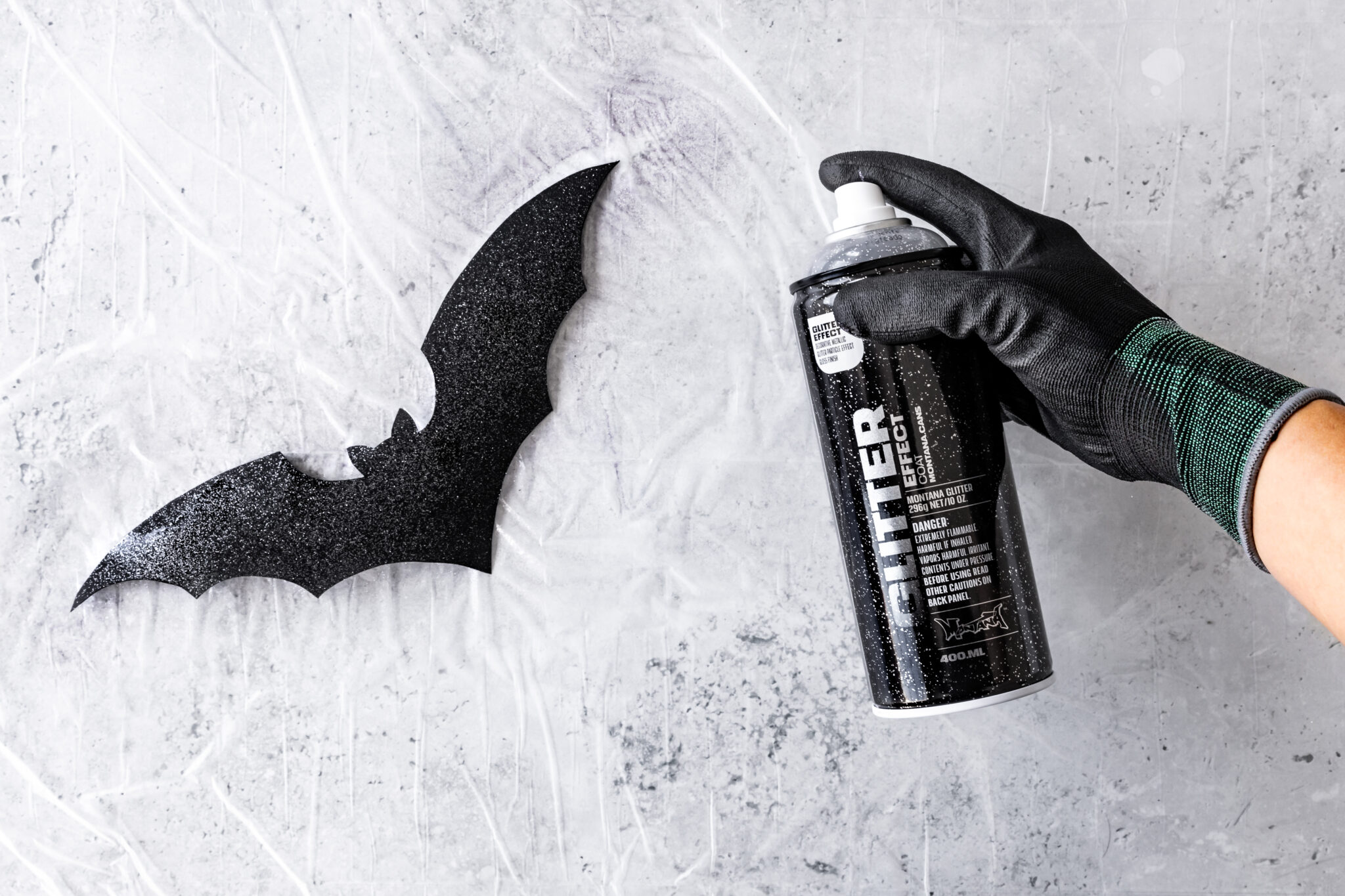 Halloween Glitter Bats