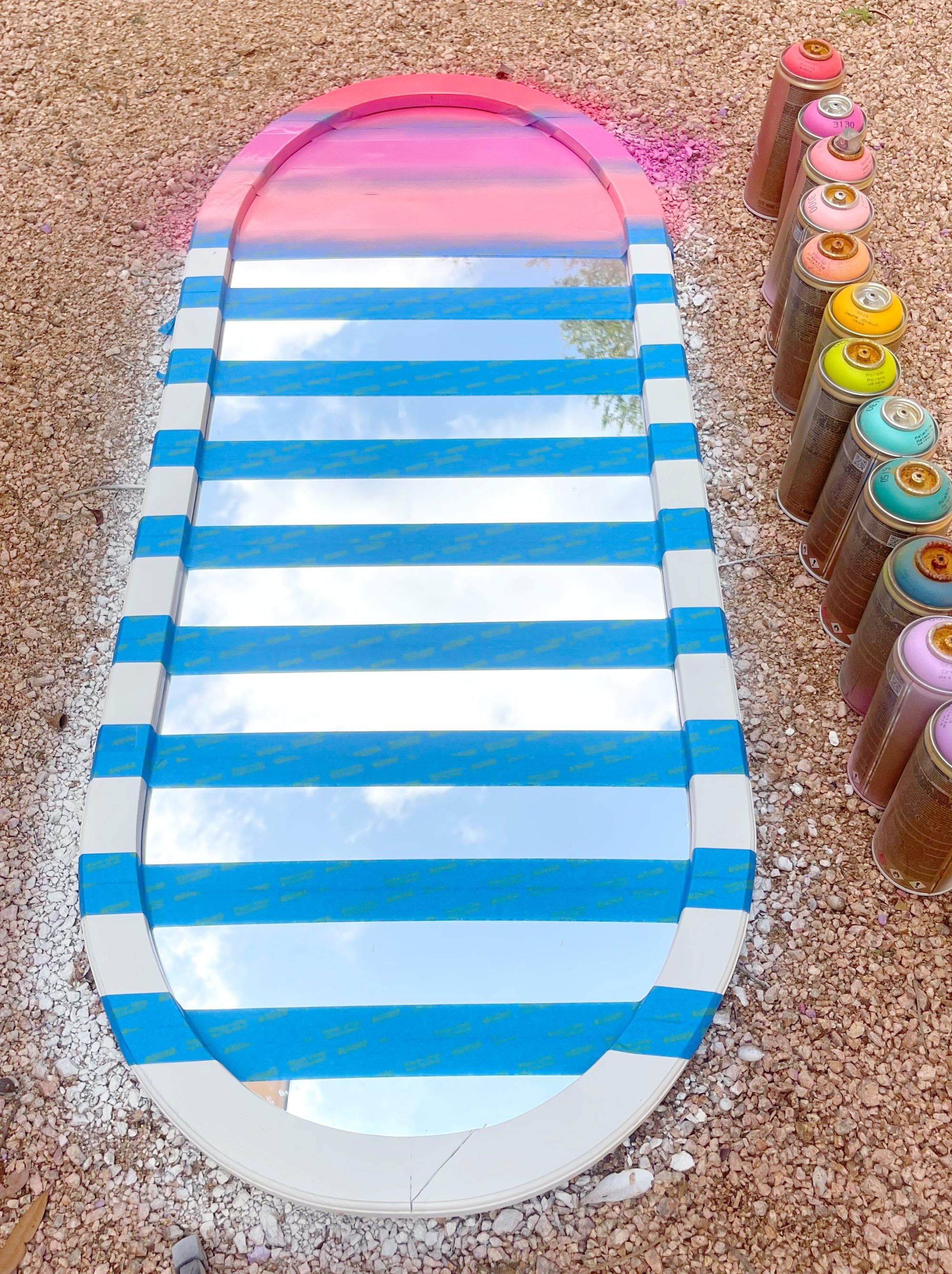 Rainbow Mirror Project Color And Reflections