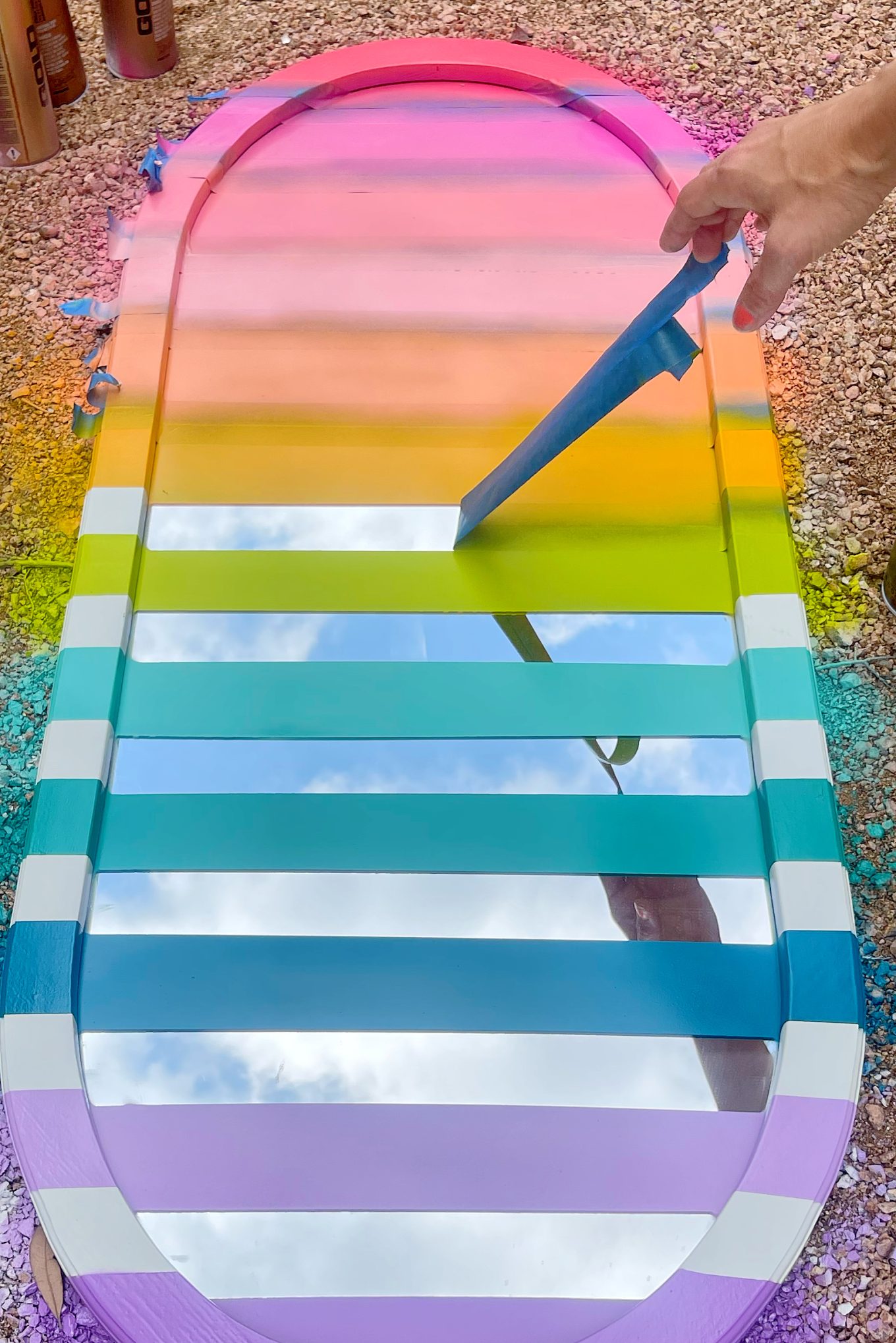 Rainbow Mirror Project Color And Reflections